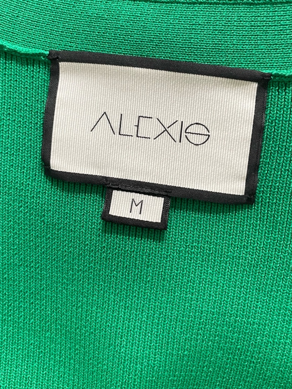 Alexis Green Ribbed Cardigan - Picture 3 of 4